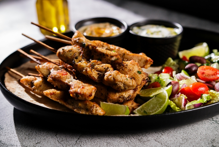 CHICKEN SOUVLAKI- *RAW*