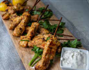 CHICKEN SOUVLAKI- *RAW*