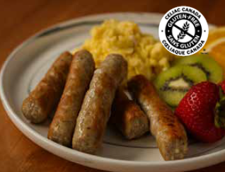 FULLY COOKED BREAKFAST PORK LINK SAUSAGE - GLUTEN FREE